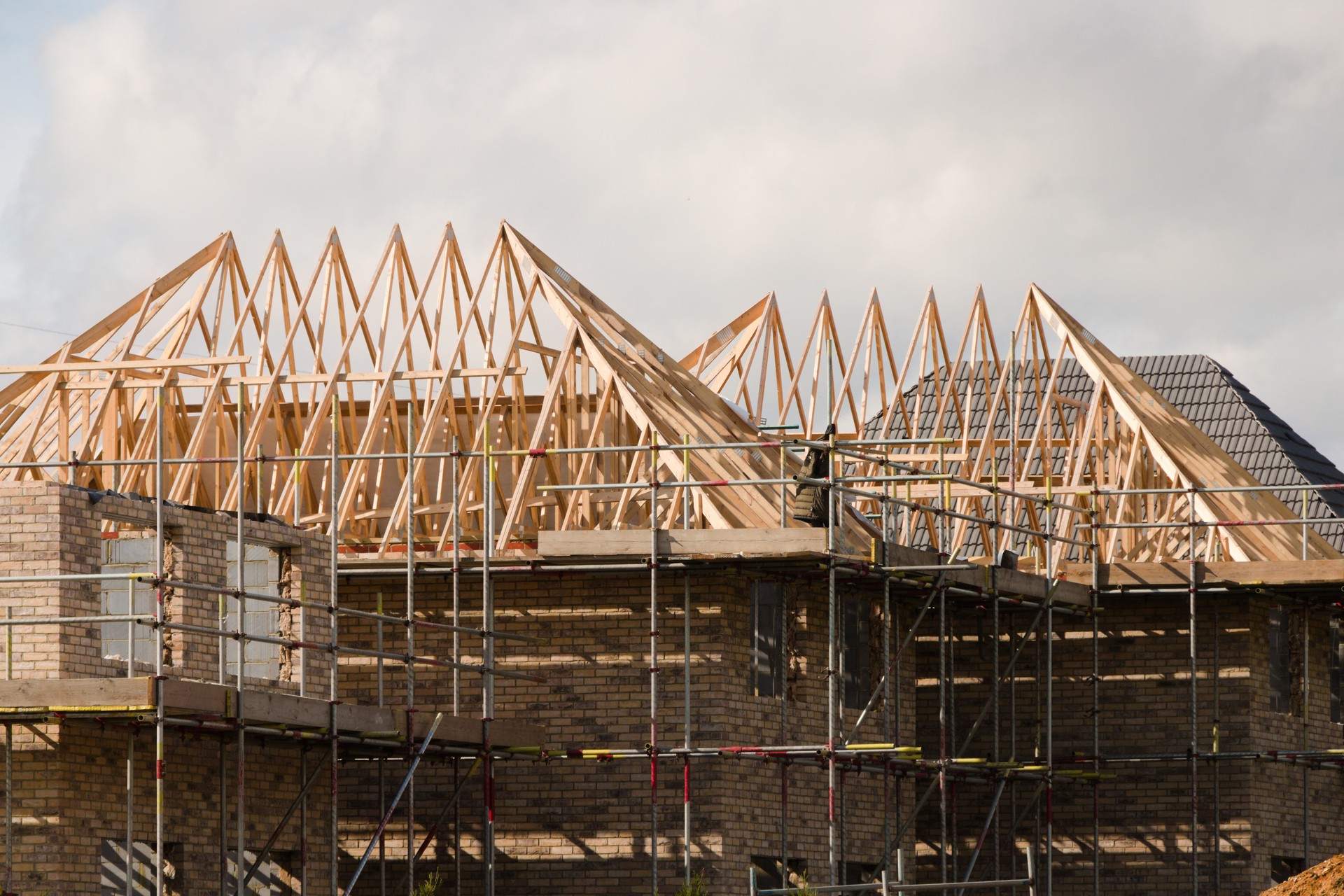 Housing construction site